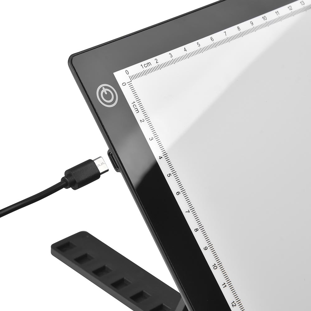 TheLAShop 14in Tracing Light Board for Drawing Rotating Base & Paper –