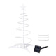 TheLAShop 2ft Lighted Spiral Christmas Tree Solar Operated