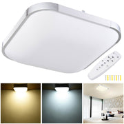 TheLAShop 36W 15" Dimmable Flush Mount LED Ceiling Light Square w/ Remote Image