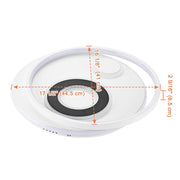 TheLAShop LED Flush Circle Ceiling Light with Remote