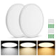 TheLAShop 32W Dimmable Flush Ceiling Lights 2ct/Pack 16inch