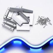 TheLAShop Aluminum Channel for LED Lights - 8x12mm Inner Groove Image