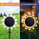 TheLAShop 6x Solar Light Outdoor Color Changing Landscape Path Light Image