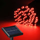 TheLAShop 37ft Solar String Light Outdoor Waterproof, Red Image