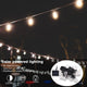 TheLAShop Outdoor Solar String Light Xmas Waterproof 15Bulbs 48ft