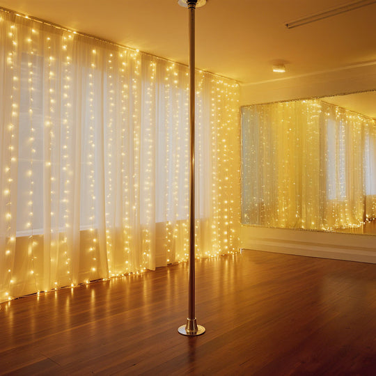 TheLAShop Curtain String Lights Chasing 8-mode Light Changing