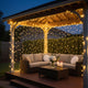 TheLAShop Curtain String Lights Chasing 8-mode Light Changing Image