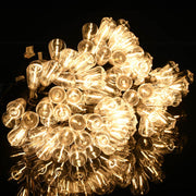 TheLAShop 200ft Outdoor Festoon String Light 100Bulbs 4x50ft 110V Image