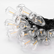 TheLAShop 200ft Outdoor Festoon String Light 100Bulbs 4x50ft 110V Image