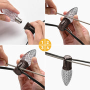 TheLAShop 500ft Electrical Zip-Cord Wire 18-AWG SPT-1 with Plugs & End Caps Image