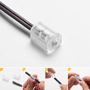 TheLAShop 500ft Electrical Zip-Cord Wire 18-AWG SPT-1 with Plugs & End Caps Image