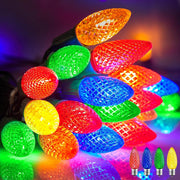TheLAShop Faceted C9 LED Christmas Light Bulbs 25ct/pk Image