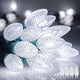 TheLAShop Faceted C9 LED Christmas Light Bulbs 25ct/pk, Cool White Image