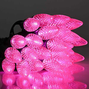 TheLAShop Faceted C9 LED Christmas Light Bulbs 25ct/pk Image