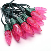 TheLAShop Faceted C9 LED Christmas Light Bulbs 25ct/pk Image