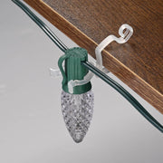 TheLAShop 100ft C9 Christmas Light Stringer for Roof with Clips Plugs Image