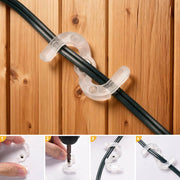 TheLAShop 100ft C9 Christmas Light Stringer for Roof with Clips Plugs Image