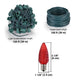 TheLAShop 100ft C9 Christmas Light Stringer for Roof with Clips Plugs Image