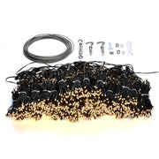 TheLAShop 40x10ft Commercial Grade Vertical String Curtain Lights 120V Image