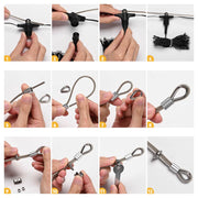 TheLAShop 40x10ft Commercial Grade Vertical String Curtain Lights 120V Image