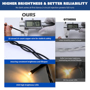 TheLAShop 40x10ft Commercial Grade Vertical String Curtain Lights 120V Image