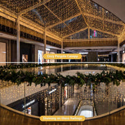 TheLAShop LED Icicle Lights Outdoor 120V - 9000 5MM LEDs, 29.5ft, 10Strands Image