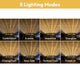 TheLAShop LED Icicle Lights Outdoor 120V - 9000 5MM LEDs, 29.5ft, 10Strands Image