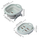 TheLAShop Collapsible Foot Bath Basin Soaking Tub Image