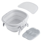 TheLAShop Collapsible Foot Bath Basin Soaking Tub with Cover Image