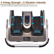 TheLAShop Foot and Calf Massager Heated Reflexology with Remote