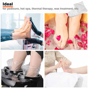 TheLAShop Plastic Foot Booties for Foot Bath Massager Pedicure 200ct/Pack Image