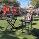 TheLAShop 28" Artist Makeup Chair Tall Directors Chair w or w/o Headrest
