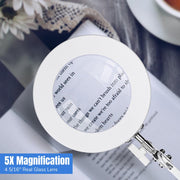 TheLAShop 5x Mag Swing Arm Lamp Magnifier Floorstand