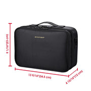 TheLAShop 14in 1200D Oxford Makeup Bag Train Case Organizer Image