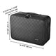 TheLAShop 17in. Black Quilted Makeup Train Case 1200D Image