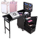 TheLAShop Rolling Makeup Station Hair Nail Workstation Drawers Image