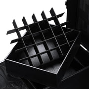 TheLAShop Rolling Makeup Station Hair Nail Workstation Drawers Image