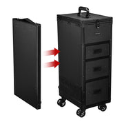 TheLAShop Makeup Station Detachable Nail Tech Table with Slide Drawers Image