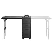 TheLAShop Makeup Station Detachable Nail Tech Table with Slide Drawers Image