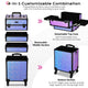 TheLAShop Pro 4in1 Rolling Makeup Case Cosmetic Trolley w/ Key Lock Image