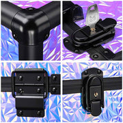 TheLAShop Mermaid Rolling Makeup Case Set(2) Image