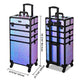 TheLAShop Pro 4in1 Rolling Makeup Case Cosmetic Trolley w/ Key Lock Image