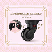 TheLAShop Art Deco Rolling Makeup Case Set(3) Image