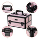TheLAShop Art Deco Rolling Cosmetology Makeup Artist Case with 4-Section Image