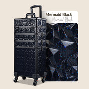 TheLAShop Mermaid Rolling Makeup Case Set(2) Image