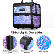 TheLAShop Mermaid Rolling Makeup Case Set(2)
