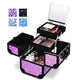 TheLAShop Makeup Train Case with Mirror & Extendable Tray Image