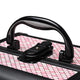 TheLAShop Arc Deco Vanity Makeup Travel Case with Mirror & Trays Image