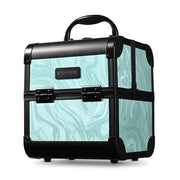 TheLAShop Makeup Train Case with Mirror - Mermaid, Rococo, CoyoteButtes, ForgetMeNot, Art Deco, CB Vitality Image