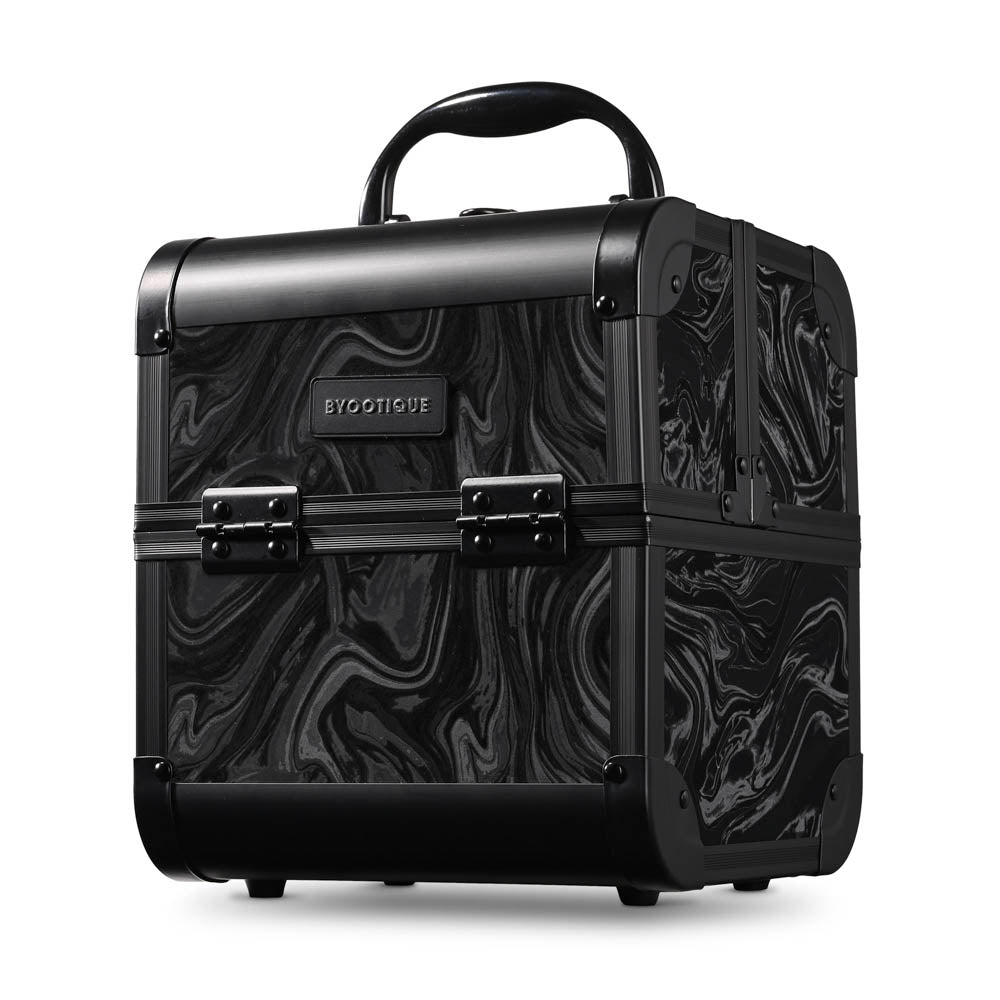 TheLAShop Makeup Train Case with Mirror - Mermaid, Rococo, CoyoteButte